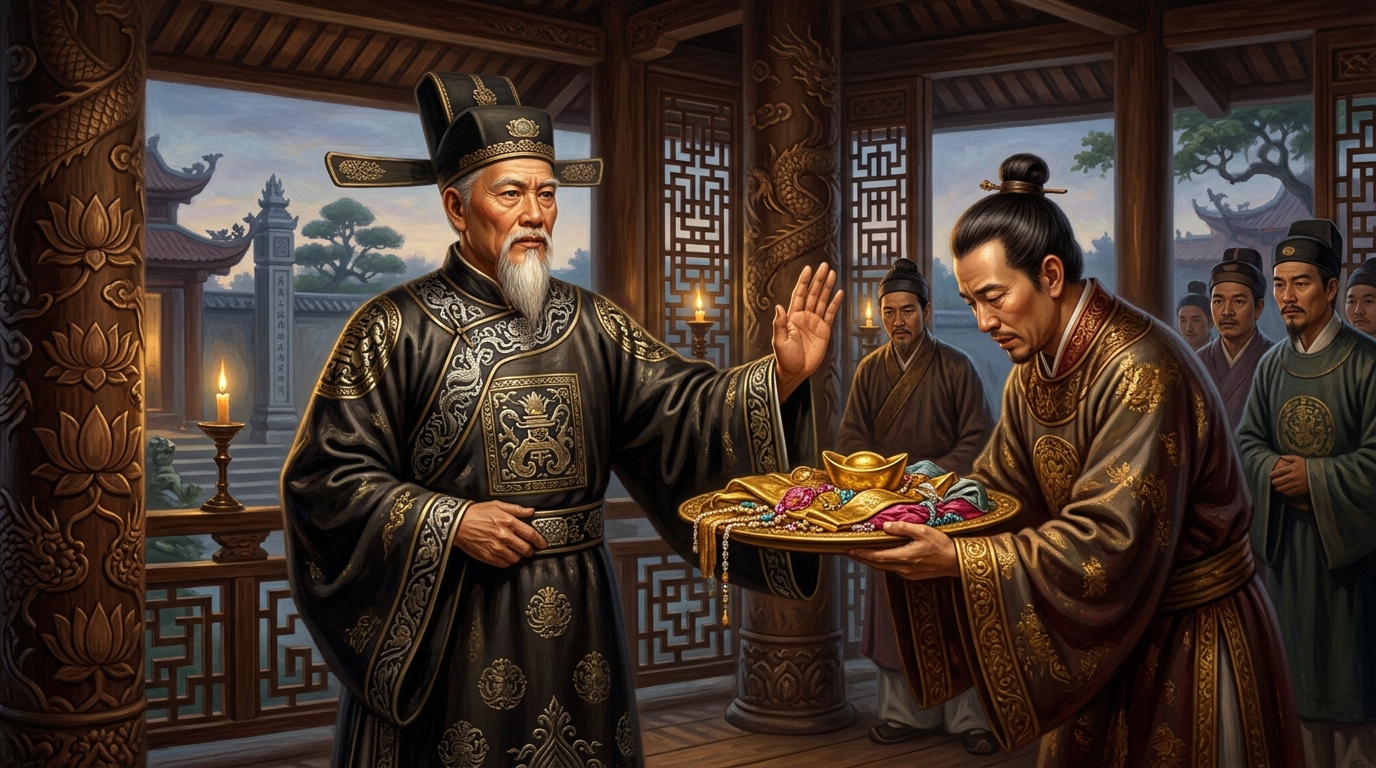 Thái Úy Tô Hiến Thành khước từ mâm vàng hối lộ - Tấm gương Chí công vô tư (1175)